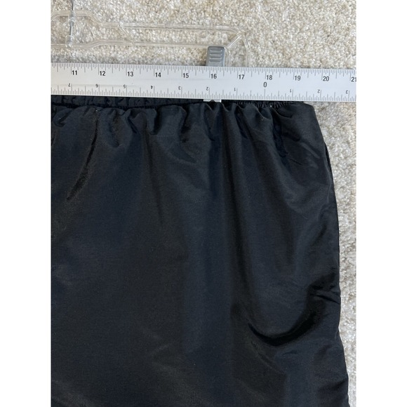 Ski Alpine Pants Men's Size Medium Black Windpants Sweatpants Insulated Pockets - Picture 5 of 7